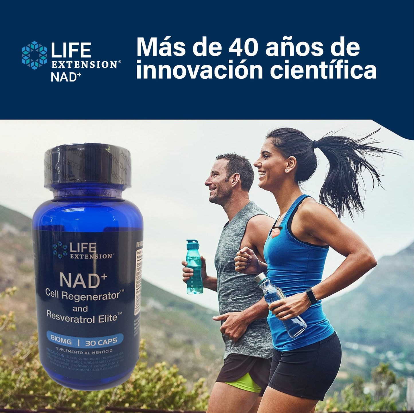 Life Extension Nad - Revitalízate Con Energia Celular