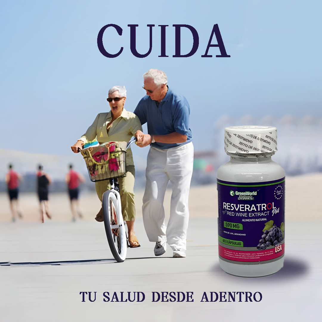 Resveratol + Nad Satoomi X60 Cap -mejora tu energia y bienestar - 590 mg