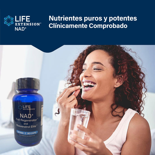 Life Extension Nad - Revitalízate Con Energia Celular