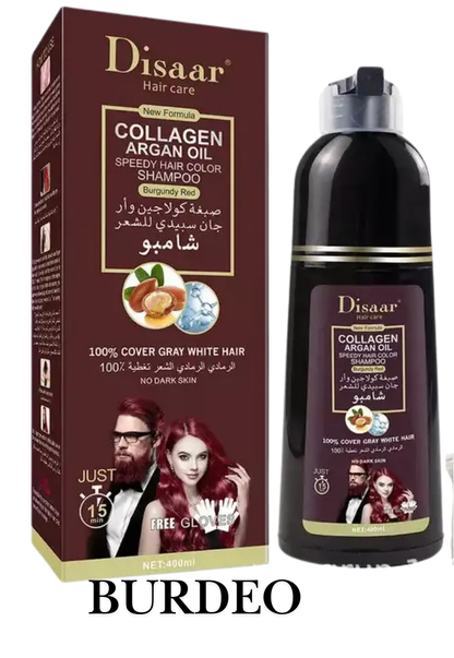 Shampoo Colorante Tinte Cubre Canas - Kissar