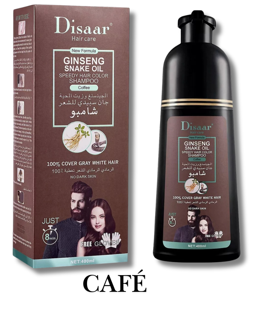 Shampoo Colorante Tinte Cubre Canas - Kissar