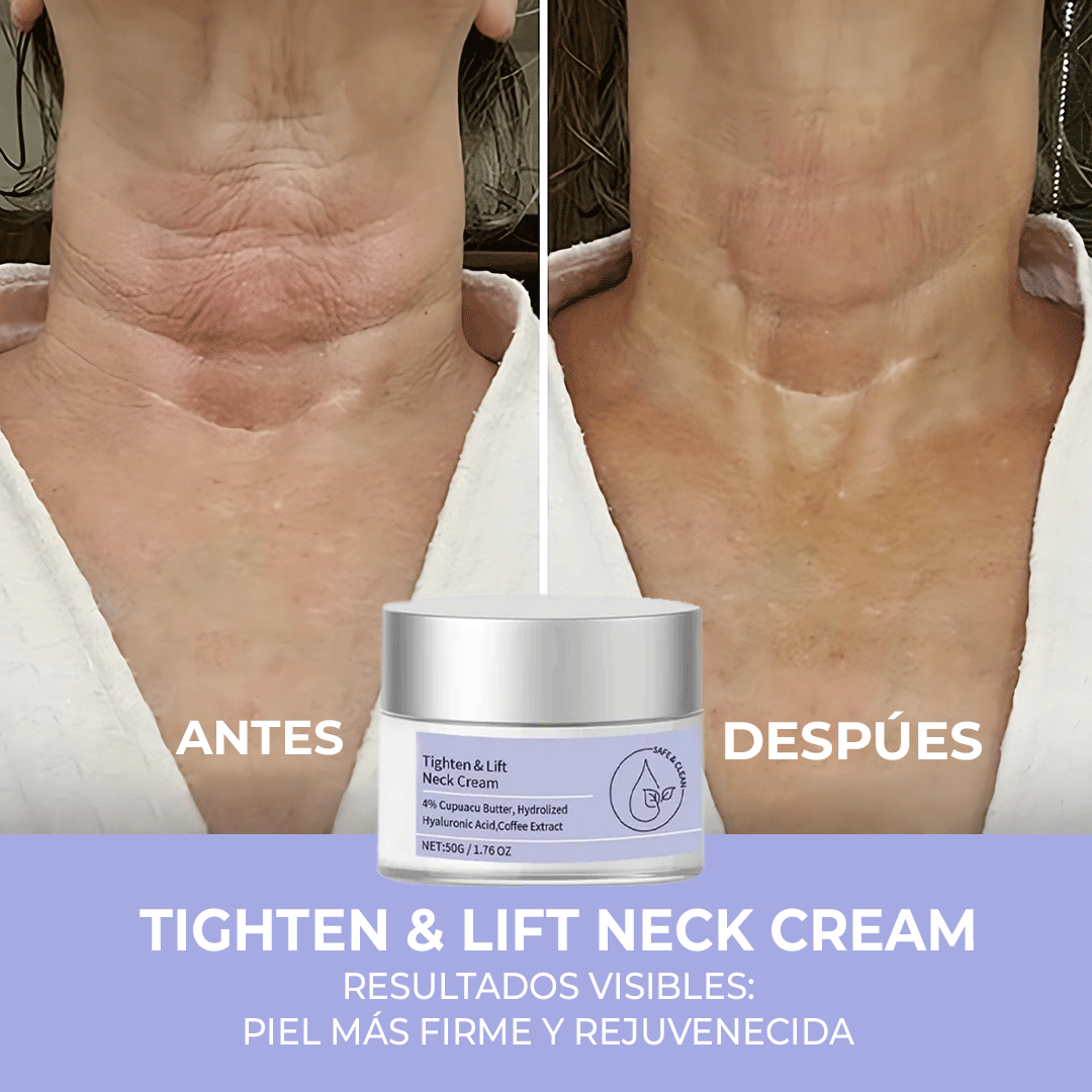 Crema Reafirmante Antienvejecimiento GoPure: Reafirma La Piel De Tu Cuello