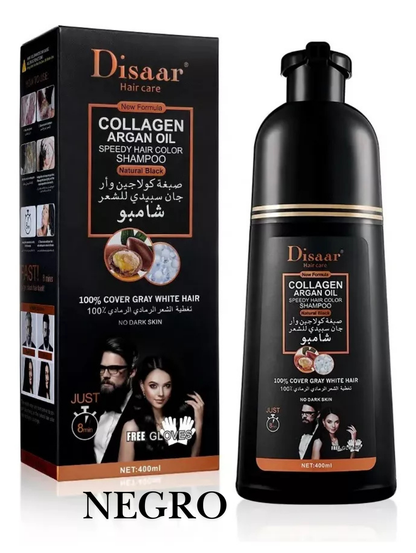 Shampoo Colorante Tinte Cubre Canas - Kissar