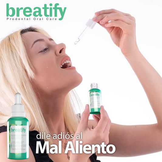 Breatify -Dile Adios al mal aliento-formula natural