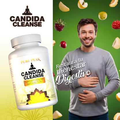 Candida cleanse; salud y bienestar para el trasto digestivo y sistema inmunológico