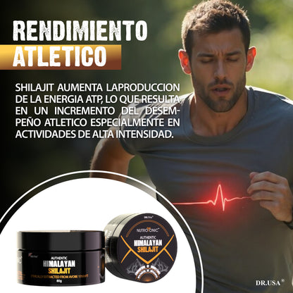 Shilajit Origilal Himalaya: revitaliza tu cuerpo en forma natural