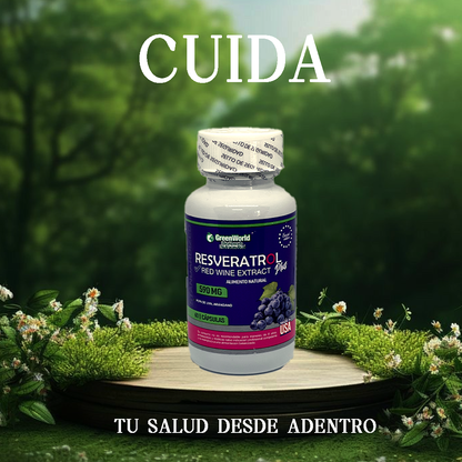 Resveratol + Nad Satoomi X60 Cap -mejora tu energia y bienestar - 590 mg